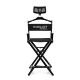 Makeup Chair With Headrest (KC-CH03)