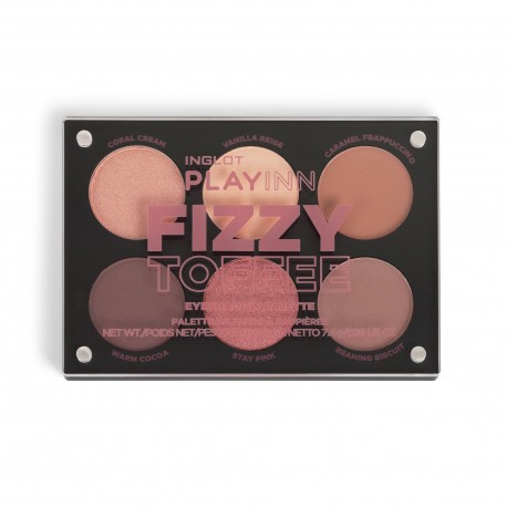 INGLOT PLAYINN Fizzy Toffee Eyeshadow Palette